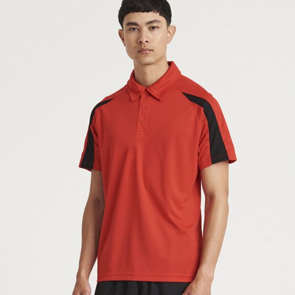 Contrast cool polo Thumbnail